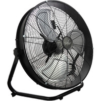 Vie Air 20"" Industrial Floor Drum Fan With 3 Speed 360 Degree Tilt Head