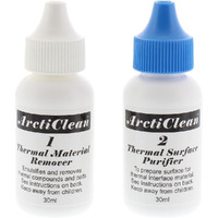 Arcticlean 60Ml Kit 1 & 2 Thermal Grease Paste Compound Remover And Purifier