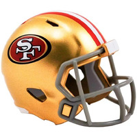 San Francisco 49Ers Nfl Riddell Speed Pocket Pro Micro/Pocket-Size/Mini Football Helmet