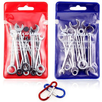 Speedwox Mini Wrench Set Metric Sae Ignition Wrench Sets Open And Box End Wrench Set Small Wrench Set Combination Wrench Sets With Storage Pouches And Key Chains, 4Mm-11Mm & 5/32""-7/16""