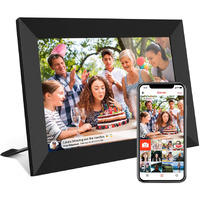 32Gb Frameo 10.1 Inch Smart Wifi Digital Photo Frame 1280X800 Ips Lcd Touch Screen, Auto-Rotate Portrait And Landscape, Built In 32Gb Memory, Share Moments Instantly Via Frameo App From Anywhere