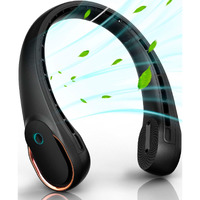 Frsara Neck Fan, Bladeless Neck Fan,Upgraded 5200Mah,Long Endurance,Upgraded Air Volume,Easier To Use,360 Cooling,No Hair Twisting,Non-Slip Material,Rechargeable,3-Speed