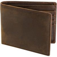 Stay Fine Top Grain Leather Wallet For Men | Rfid Blocking | Bifold, Extra Capacity With 2 Id Windows | Ultra Strong Stitching | Slim Billfold With 8 Card Slots | Gift For Him