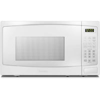 Danby Dbmw1120Bww 1.1 Cu.Ft. Countertop Microwave In White - 1000 Watts, Family Size Microwave With Push Button Door