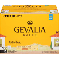 Gevalia Colombia Medium Roast K-Cup Coffee Pods, 100 Ct Box