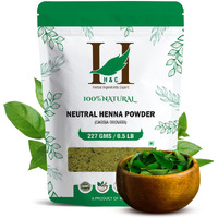 H&C 100% Pure Neutral Henna Powder/Colorless Henna/Senna Powder/Cassia Obovata (227G / (1/2 Lb) / 8 Ounces) For Conditioning Your Hair Without Coloring.