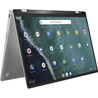 Asus Chromebook Flip C434 2-In-1 Laptop, 14"" Full Hd Touchscreen 4-Way Nanoedge, Intel Core M3-8100Y Processor, 4Gb Ram, 64Gb Emmc Storage, All-Metal Body, Backlit Kb, Chrome Os- C434Ta-Dsm4T, Silver