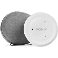 Yogasleep Dohm Uno White Noise Sound Machine + Travel Case, Real Fan Inside For Non-Looping, Sound Machine For Travel, Office Privacy, Sleep Therapy For Adults & Baby, White, 2 Piece Set