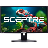 Sceptre 20"" 1600X900 75Hz Ultra Thin Led Monitor 2X Hdmi Vga Built-In Speakers, Machine Black Wide Viewing Angle 170 (Horizontal) / 160 (Vertical)