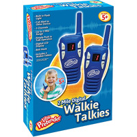 2 Pack Walkie Talkies For Kids, 2 Mile Range, 3 Channels, Gift For 5 Year Old Boys, Kids Walkie Talkies Includes Built In Flash Light Lcd Screen, Best Birthday Gifts For Boys & Girls 5 6 7 8+ Year Old