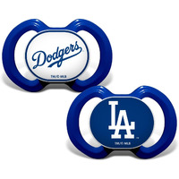 Baby Fanatic Los Angeles Dodgers 2 Pack Pacifier