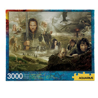 Aquarius Lord Of The Rings (3000 Piece Jigsaw Puzzle) - Officially Licensed Lord Of The Rings Merchandise & Collectibles - Glare Free - Precision Fit - 32 X 45 Inches