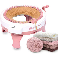 Sentro Knitting Machine 48 Needles With Row Counter, Crochet Knitting Loom Machine For Beginners