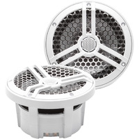 Skar Audio Sk65M 6.5"" 2-Way Marine Full Range 320 Watt Coaxial Speakers, Pair (White)