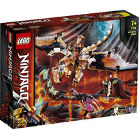 Lego Ninjago Wus Battle Dragon 71718 Ninja Battle Set Building Kit Featuring Buildable Figures (321 Pieces)