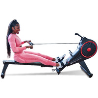 Echelon Fitness - Rowing Machine - Home Workout Equipment - Foldable Rowing Machine - 32 Resistance Levels - Touch Screen & Bluetooth Controller - 30-Day Free Membership - Hiit Magnetic Rowing Machine