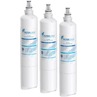 Filterlogic 5231Ja2006A Refrigerator Water Filter, Replacement For Kenmore 9990, 46-9990, Lg Lt600P, 5231Ja2006B, 5231Ja2006F, 5231Ja2006E, Lsc27931St, Lfx25960St, Fml-2, 3 Pack