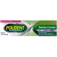 Polident Dentu-Creme Denture Cleaner - 3.9 Oz, Pack Of 5