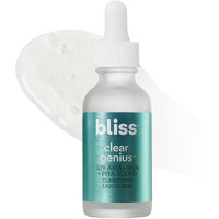 Bliss Clear Genius Clarifying Overnight Liquid Peel - 1 Fl Oz - Clear Pores & Exfoliate Skin - Non-Irritating - Clean - Vegan & Cruelty-Free