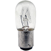 Sewing Machine Light Bulb, 9/16"" Base 120V 15W Push-In Turn & Lock #4Pcw