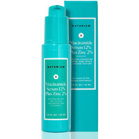 Naturium Niacinamide Face Serum 12% Plus Zinc 2%, Anti-Aging, Pore Minimizer & Dark Spot Corrector With Hyaluronic Acid & Vitamin E, Vegan & Cruelty-Free, 1 Oz