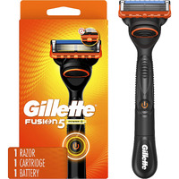 Gillette Fusion5 Power Razor For Men, 1 Gillette Power Razor Handle + 1 Blade Refill