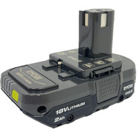Ryobi P190 2.0 Amp Hour Compact 18V Lithium Ion Battery W/ Cold Weather Performance And (Charger Not Included / Battery Only)