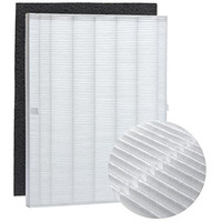 Nispira 5500 C535 115115 Filter Replacement For Winix Air Purifier True Hepa Carbon 6300, P300, 5300, 5300-2, 6300-2, Am90, C909, 9800 Electrolux Fellowes El490A El491A Ap-300Ph El017 9370101, 1 Set