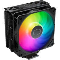 Cooler Master Hyper 212 Pro Argb Cpu Air Cooler, Sickleflow Edge 120 Pwm Fan, Composite 4 Copper Heat Pipes, 152Mm Tall, Sleek Top Cover, Amd Ryzen Am5|Am4, Intel Lga 1851|1700 Brackets