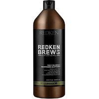 Redken Brews Daily Shampoo For Men | Lightweight Hydrating Hair Cleanser | Add Moisture And Shine To Dry Hair | For All Men's Hair Types