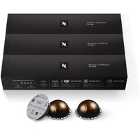 Nespresso Capsules Vertuo, Double Espresso Scuro, Dark Roast Espresso Coffee, 30-Count Coffee Pods, Brews 2.7Oz.