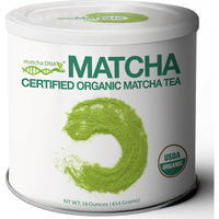 Matcha Dna Certified Organic Matcha Green Tea Powder (16 Oz Tin Can)