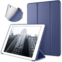 Dtto For Ipad 9.7 Case 2018 Ipad 6Th Generation Case / 2017 Ipad 5Th Generation Case, Slim Fit Lightweight Smart Cover With Soft Tpu Back Case For Ipad 9.7 2018/2017 [Auto Sleep/Wake] - Navy Blue
