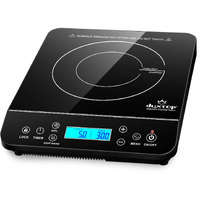 Duxtop Portable Induction Cooktop, Countertop Burner Induction Hot Plate With Lcd Sensor Touch 1800 Watts, Black 9610Ls Bt-200Dz