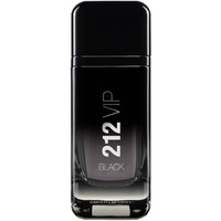 Carolina Herrera 212 Vip Black Fragrance For Men - Energetic And Spicy Scent - Notes Of Lavender, Black Vanilla Husk And Musk - Skin Friendly - Aromatic Fougere Fragrance - Edp Spray - 3.4 Oz
