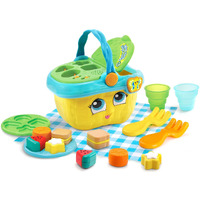 Leapfrog Shapes And Sharing Picnic Basket (Frustration Free Packaging), Yellow