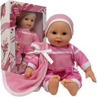 The New York Doll Collection 11 Inch Soft Body Doll In Gift Box - Award Winner & Toy 11"" Baby Doll (Caucasian)