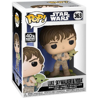 Funko Pop! Star Wars: Star Wars - Training Luke With Yoda