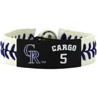 Gamewear Mlb Colorado Rockies Unisex Braceletbracelet, Team Colors, One Size