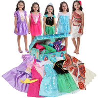 Vgofun Princess Dresses For Girls - Dress Up Clothes For Toddler Girl Pretend Play Gift For 3-6 Year Halloween Christmas Birthday