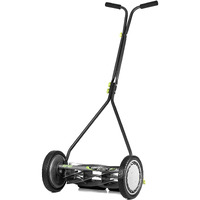 Earthwise 1715-16Ew 16-Inch 7-Blade Push Reel Lawn Mower, Grey