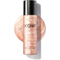 Iconic London Prep-Set-Glow | Hydrating + Setting + Glowing Spray, 3-In-1 Formula For A Dewy, Radiant Finish, Cruelty-Free, Vegan Makeup, 4.22 Fl Oz
