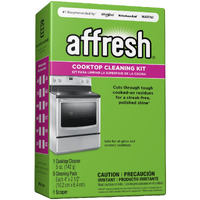 Affresh Cooktop Cleaning Kit, Safe For Glass & Ceramic Cooktops, Includes 5 Oz Cleaner, 5 Pads, 1 Scraper
