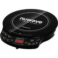 Nuwave Flex Precision Induction Cooktop, 10.25    Shatter-Proof Ceramic Glass, 6.5    Heating Coil, 45 Temps From 100F To 500F, 3 Wattage Settings 600, 900 & 1300 Watts, Black