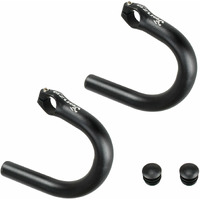 Venzo Road Bicycle Bike Adapter Handlebar Flat Bar To Drop Bar Ends - Mountain Bike To Road Bike Type