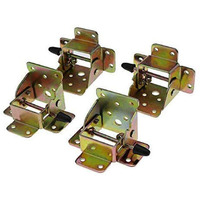 Lheng Locking Folding Table Chair Leg Self Lock Foldable Hinges Brackets Hinge 4Pcs