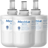 Maxblue Da29-00003G Refrigerator Water Filter, Replacement For Samsung Da29-00003G, Da29-00003B, Aqua-Pure Plus, Rfg237Aars, Da29-00003F, Hafcu1, Rfg297Aars, Wfc2201, 3 Filters