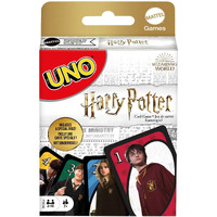 Mattel Games Uno Harry Potter Card Game For Kids, Adults & Parties, Collectible Deck Based On Popular Series For 2 To 10 Players