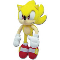 Sonic The Hedgehog Great Eastern Ge-8958 Plush - Super Sonic, 12""