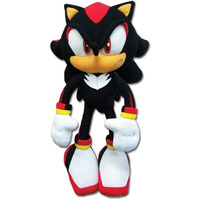 Sonic The Hedgehog New_8967 Great Eastern Ge-8967 - Shadow Plush, 12"", Multicolor